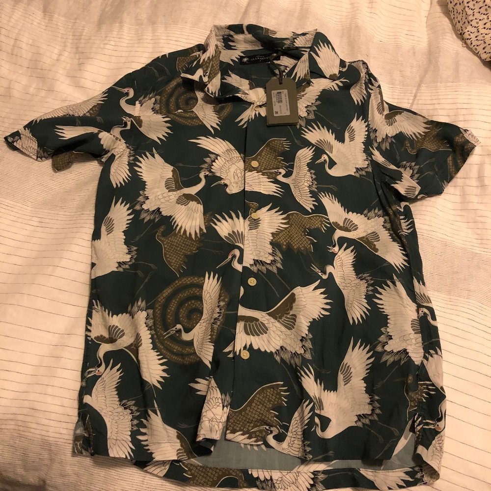 All Saints Button Down - short sleeve